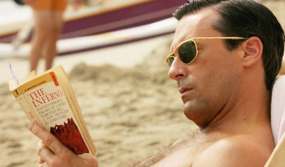 Leggere Dante alle Hawaii: Donald Draper all'inferno |  Frachiesisteechiesiste