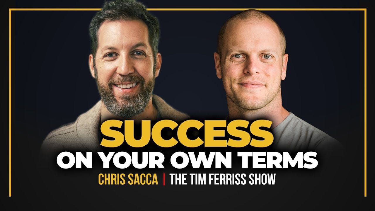 Chris Sacca — How to Succeed by Living on Your Own Terms