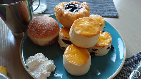 My selections at breakfast