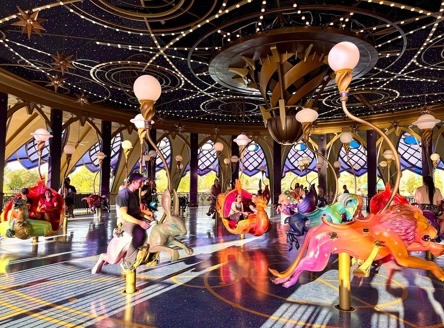 Constellation Carousel at Epic Universe