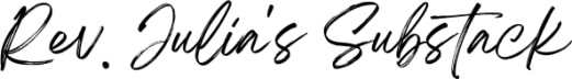 Rev. Julia's Substack