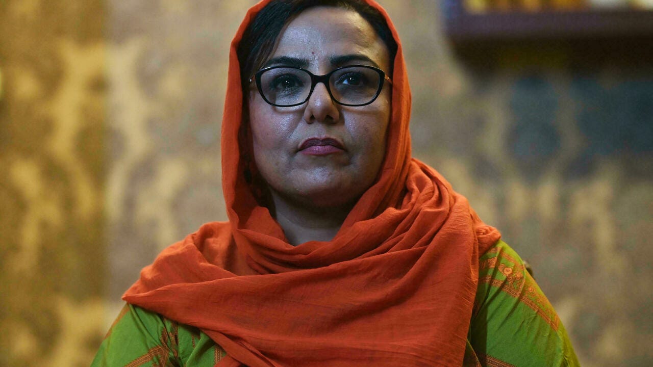 As the Taliban seizes large swathes of the country, Mary
Akrami fears for the safety of the women at her shelters for survivors of domestic violence