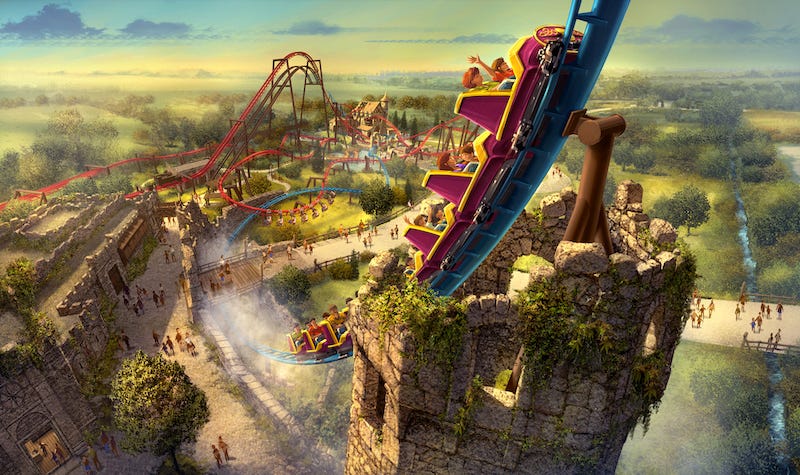 New coasters at Emerald Park