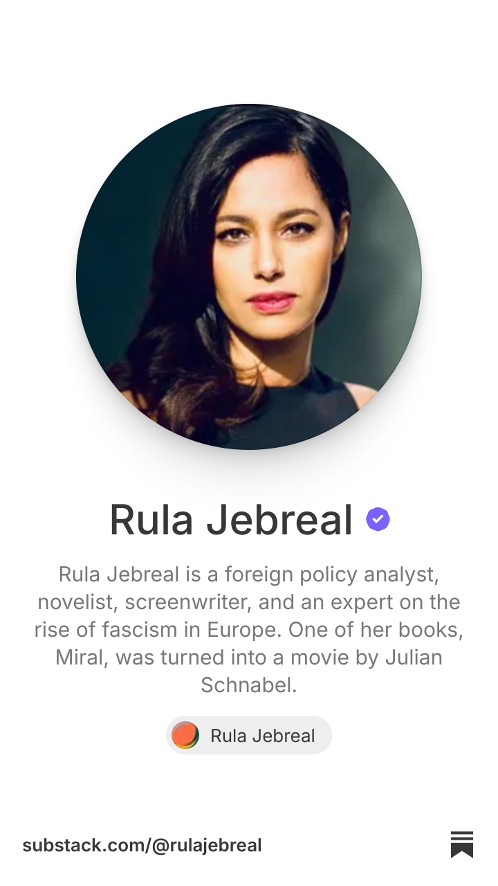 Rula Jebreal | Substack
