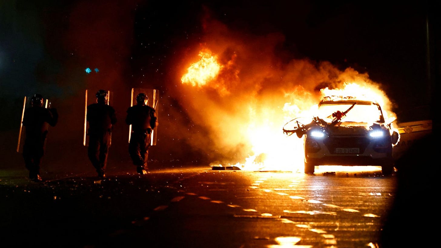 Dublin riots: Everything we know about the knife attack and police ...