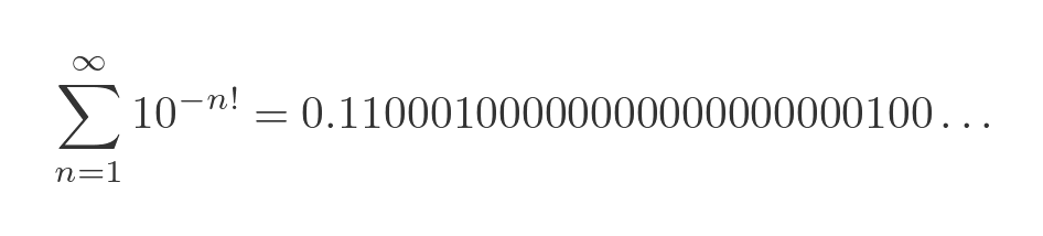 Liouville constant