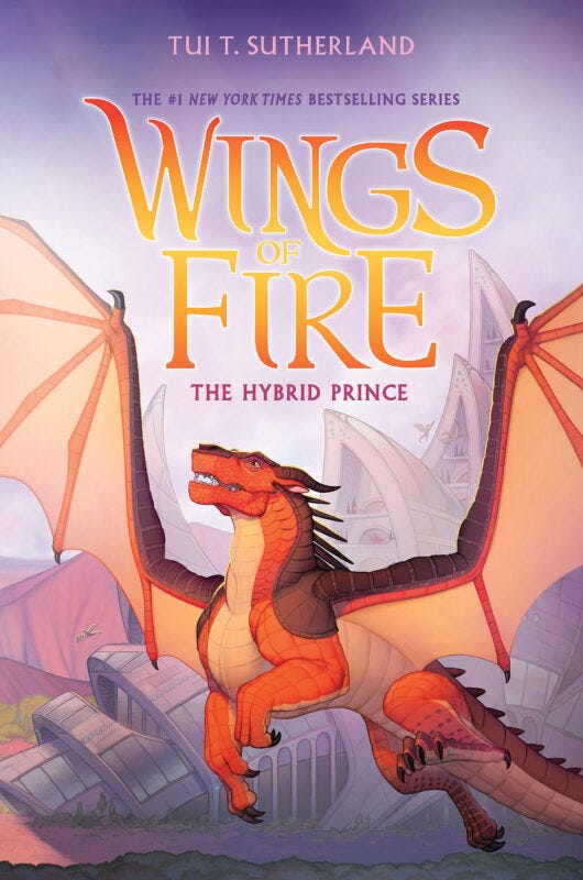 Wings of Fire Book 16: The Hybrid Prince event!