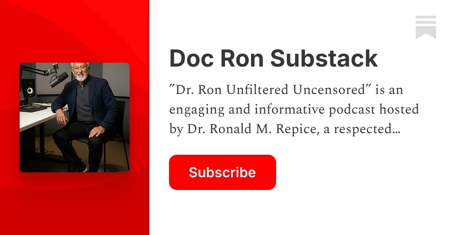 Dr.’s Substack | Dr. Ron | Substack