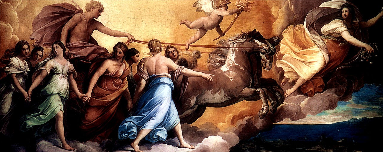 Aurora fresco by Guido Reni