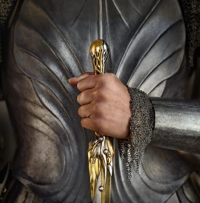 The Hubris of Morgoth and The Rings of Power - the Story of Fight against Sauron a Demon who lives out of the Body, thrown out of the body by having the One Ring cut off his finger by Isildur 
