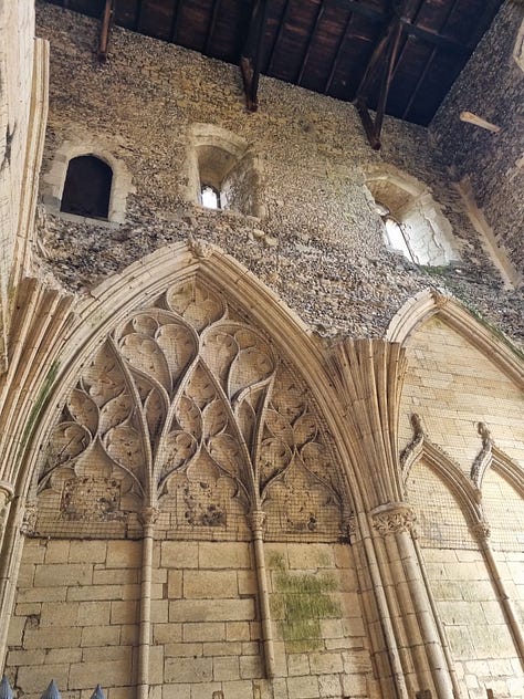 Pictures of Bury St Edmunds including the cathedral, abbey ruins and Angel Hotel