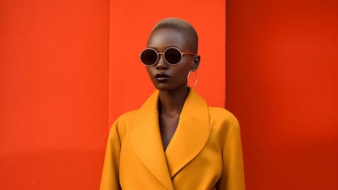 Minimalism, close - up, portrait, high fashion, bright background, [ nation ], storyteller style