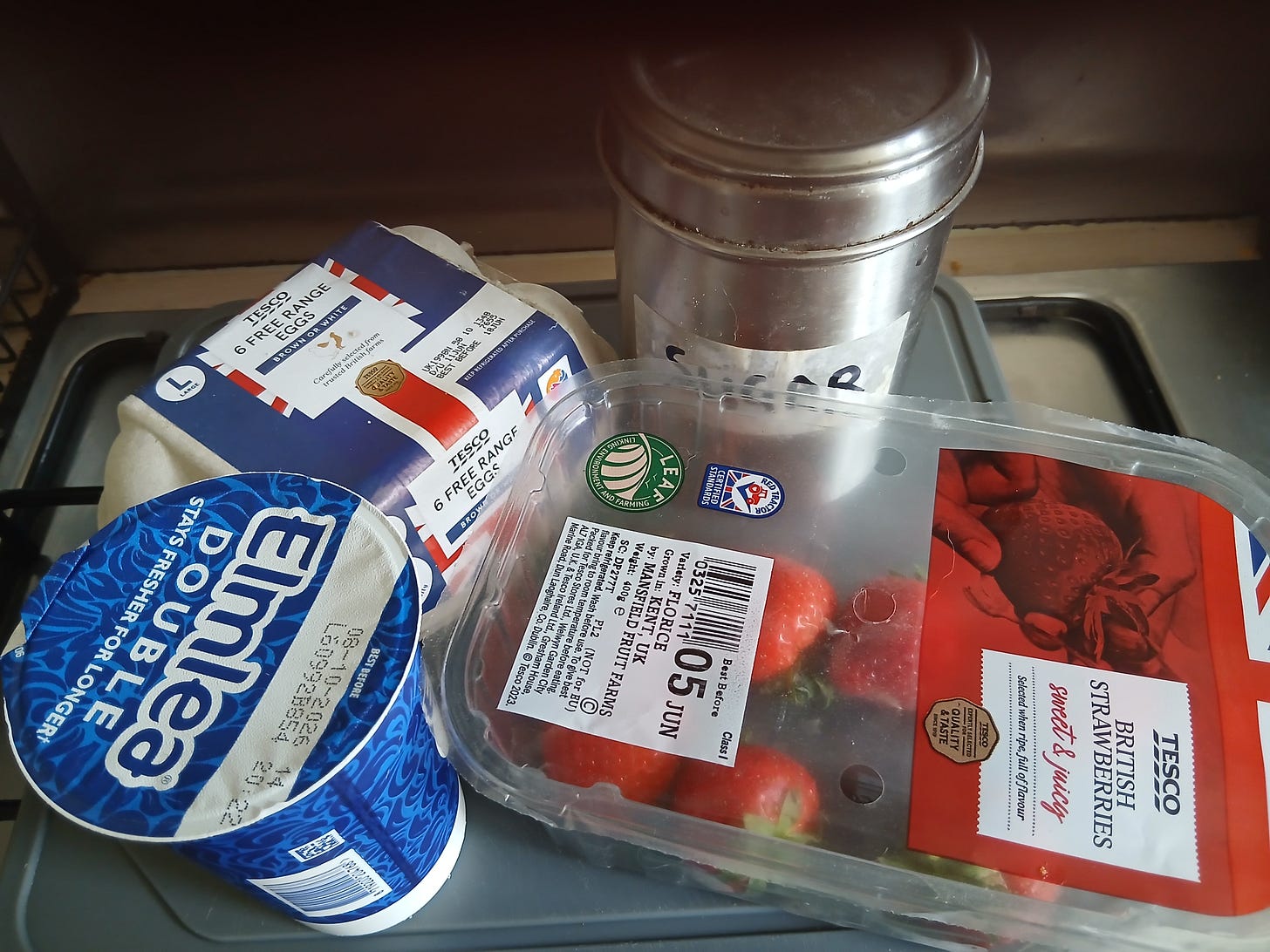 Surprisingly few ingredients for such a delicious treat.