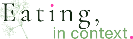 Eating, in context.