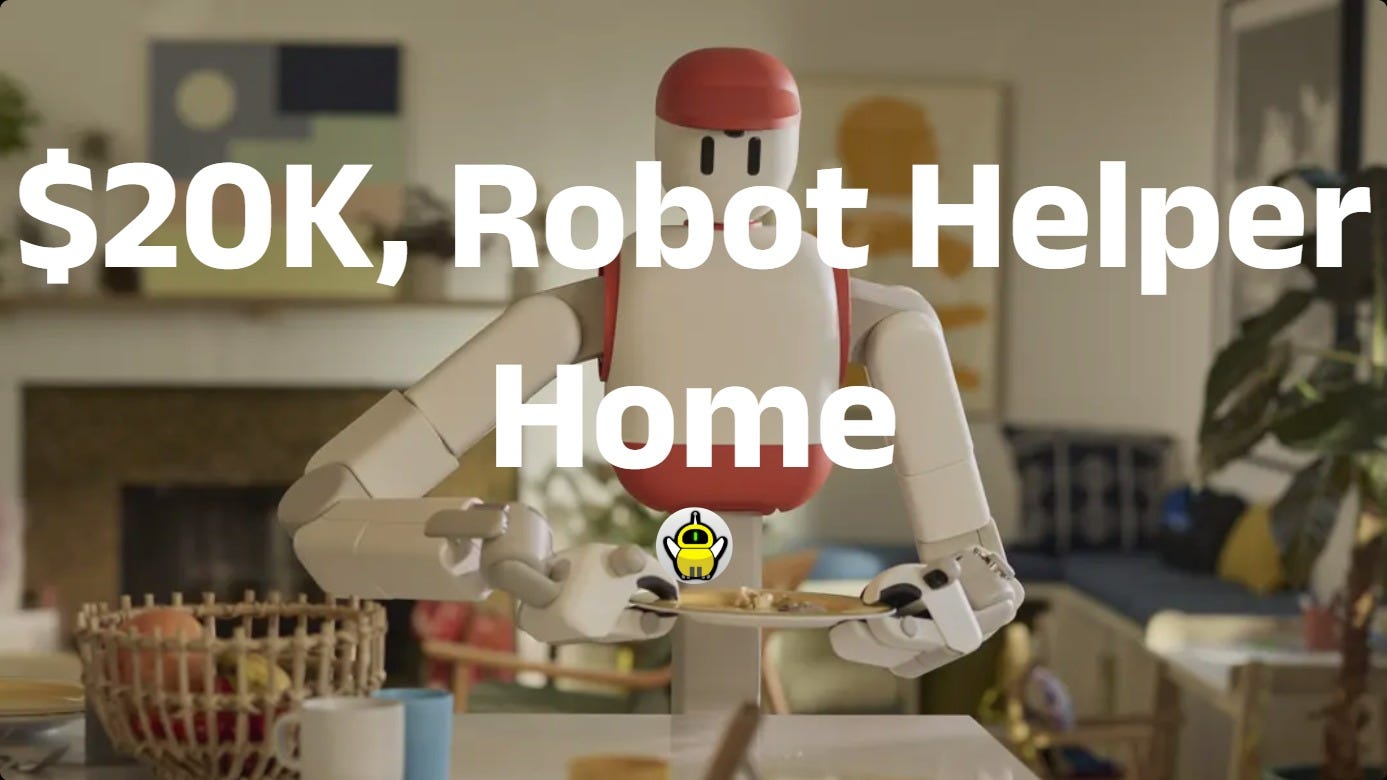 $20K, Robot Helper Home - by Meng Li - RoboPub