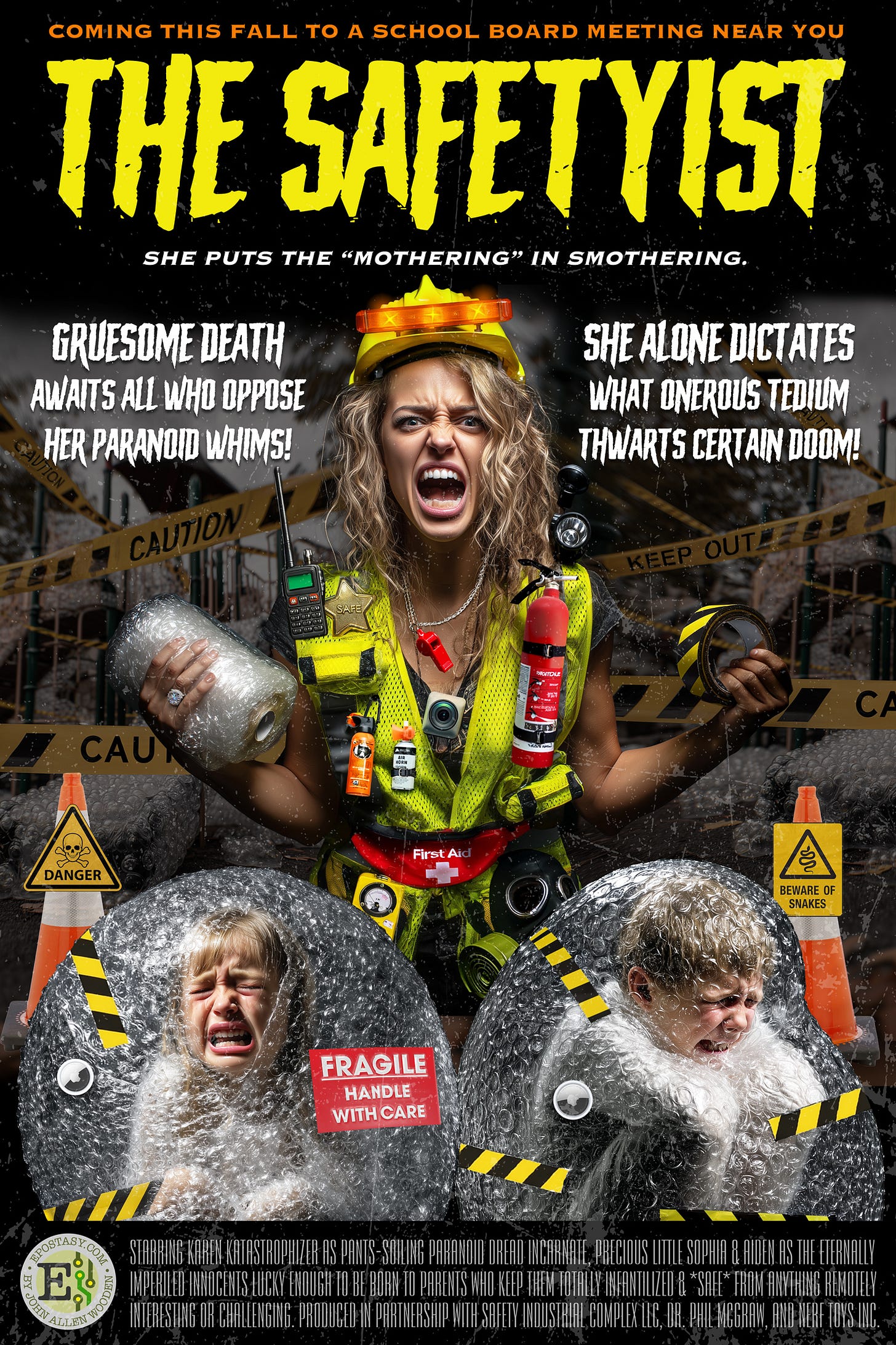 THE SAFETYIST - Coming This Fall to a School Board Meeting Near You