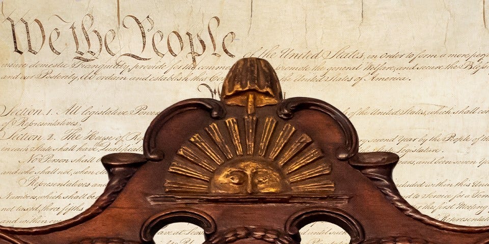 Mohagany chair back with detail of a half-sun. Mohagany chair back with detail of a half-sun.