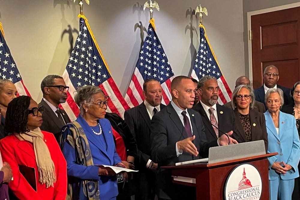 Congressional Black Caucus and civil rights leaders unite to counter Trump administration's ... Congressional Black Caucus and civil rights leaders unite to counter Trump administration's ...