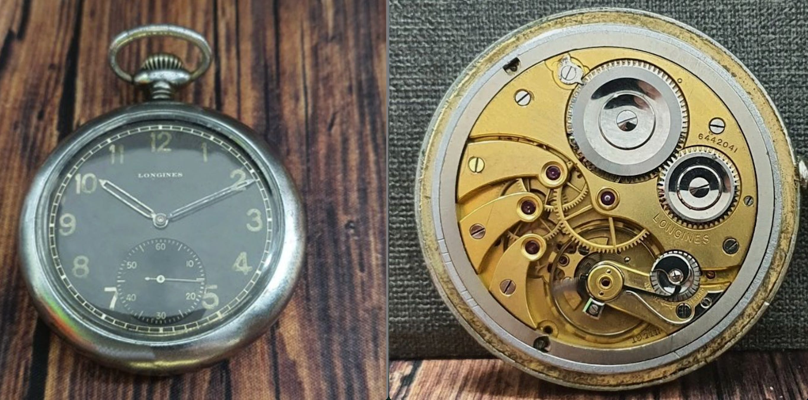 My First Pocket Watch: A Longines with Caliber 19.71N from 1916