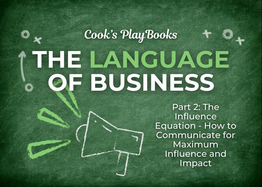 The Language of Business - Part 2: The Influence Equation