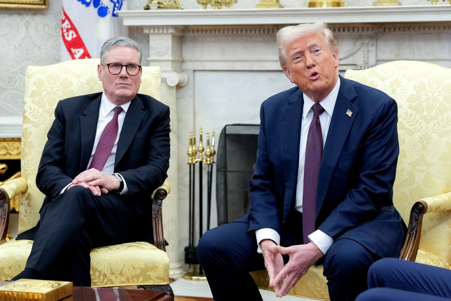 rump Says He'll Meet Starmer in Scotland to 'Refine' US-UK Trade Pact -  Bloomberg