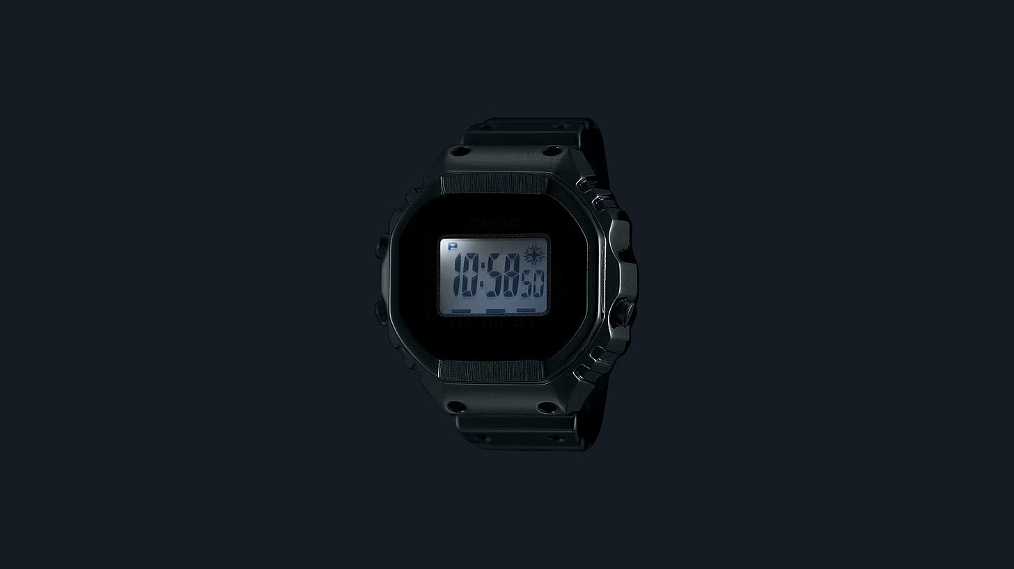 Casio CRW-001-1JR LED light Casio CRW-001-1JR LED light