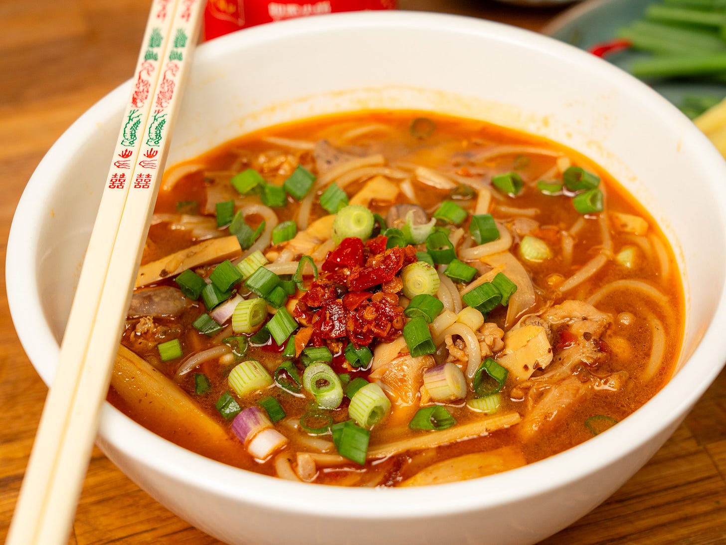 A bowl of lao you fen