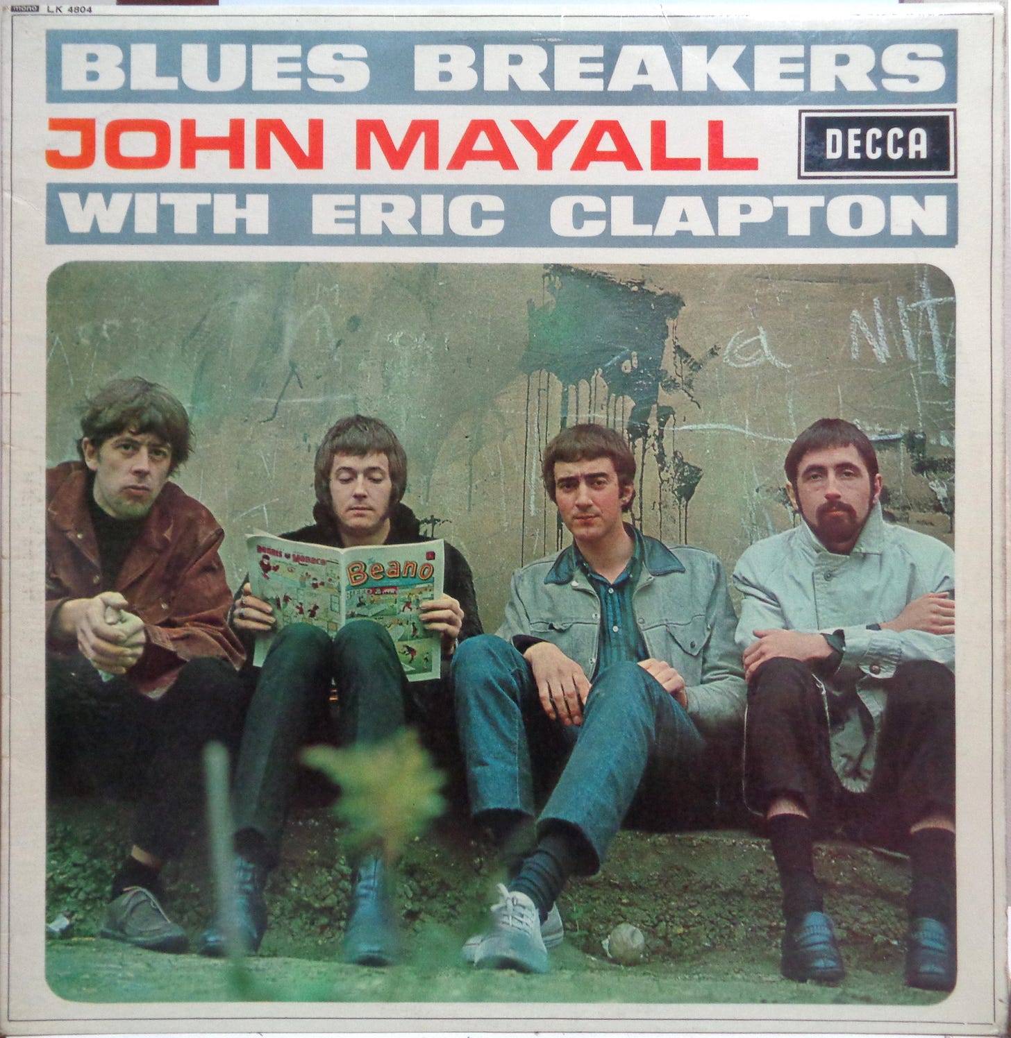 John Mayall's Blues Breakers album with Eric Clapton John Mayall's Blues Breakers album with Eric Clapton