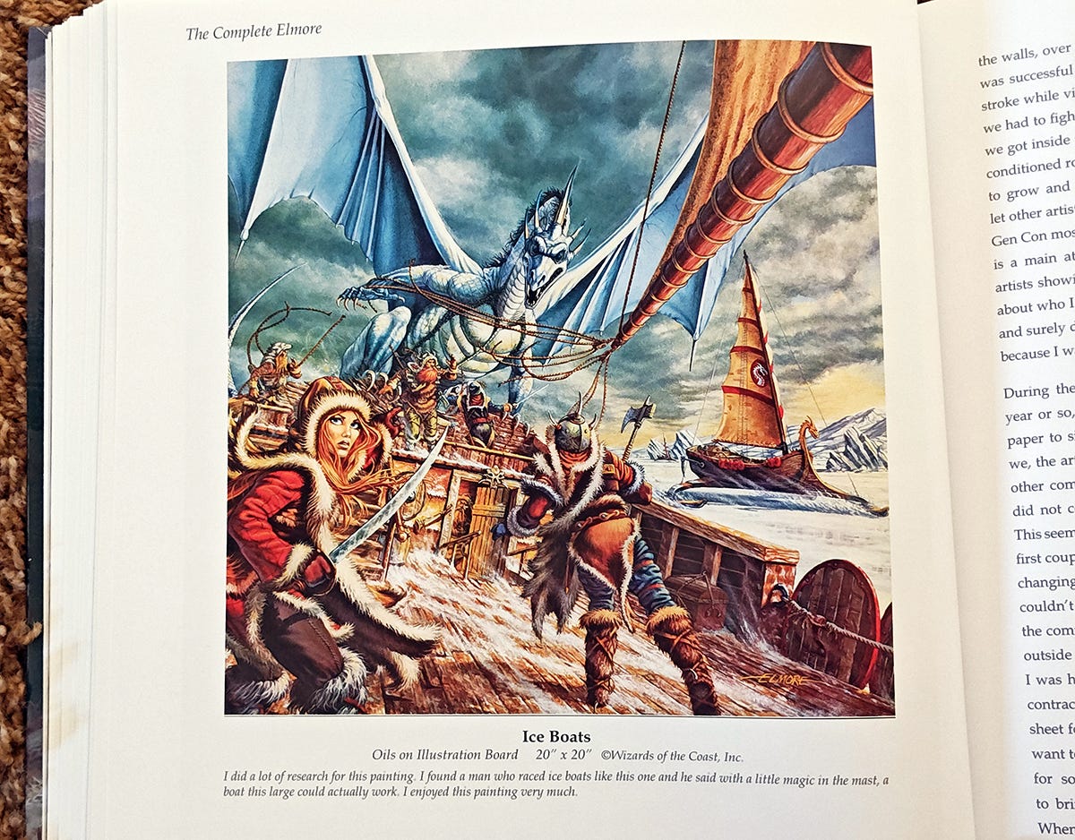 Visions from The Complete Elmore Volume I - Legendary Fantasy Art