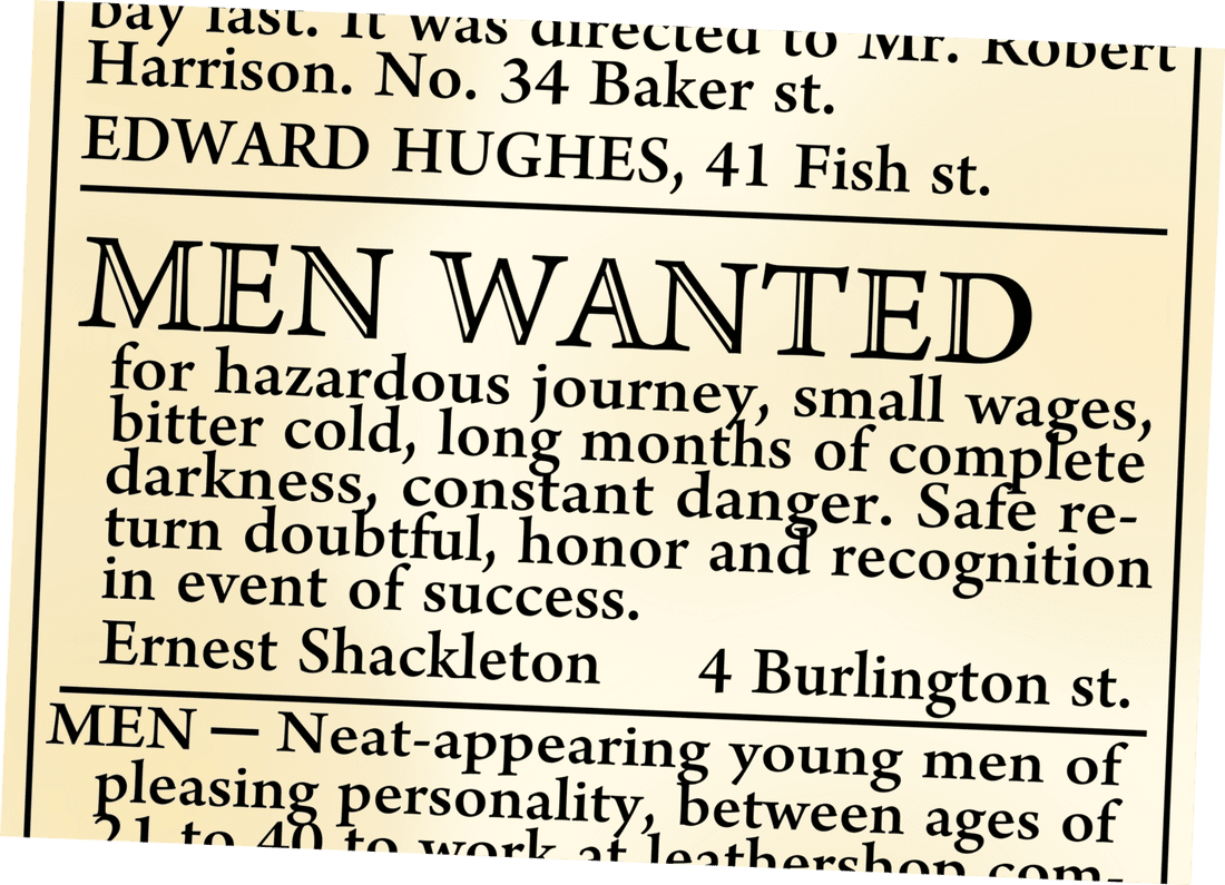 Sir Ernest Shackleton ad Sir Ernest Shackleton ad