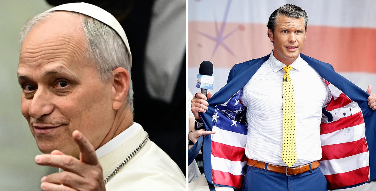 Pope Leo Rebukes Hegseth’s ‘Secretary of War’ Title Change & War Hawk Rhetoric