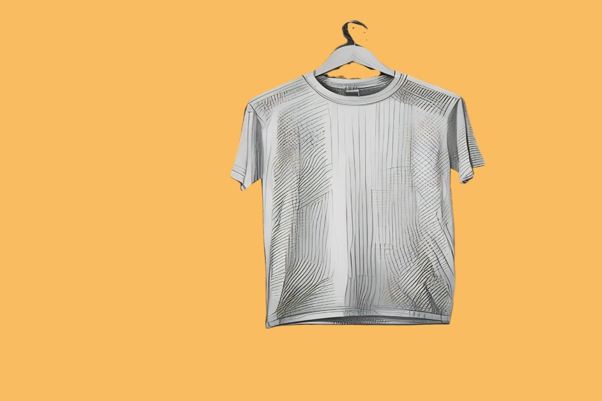 The white t-shirt is a wardrobe staple and existential crisis.
