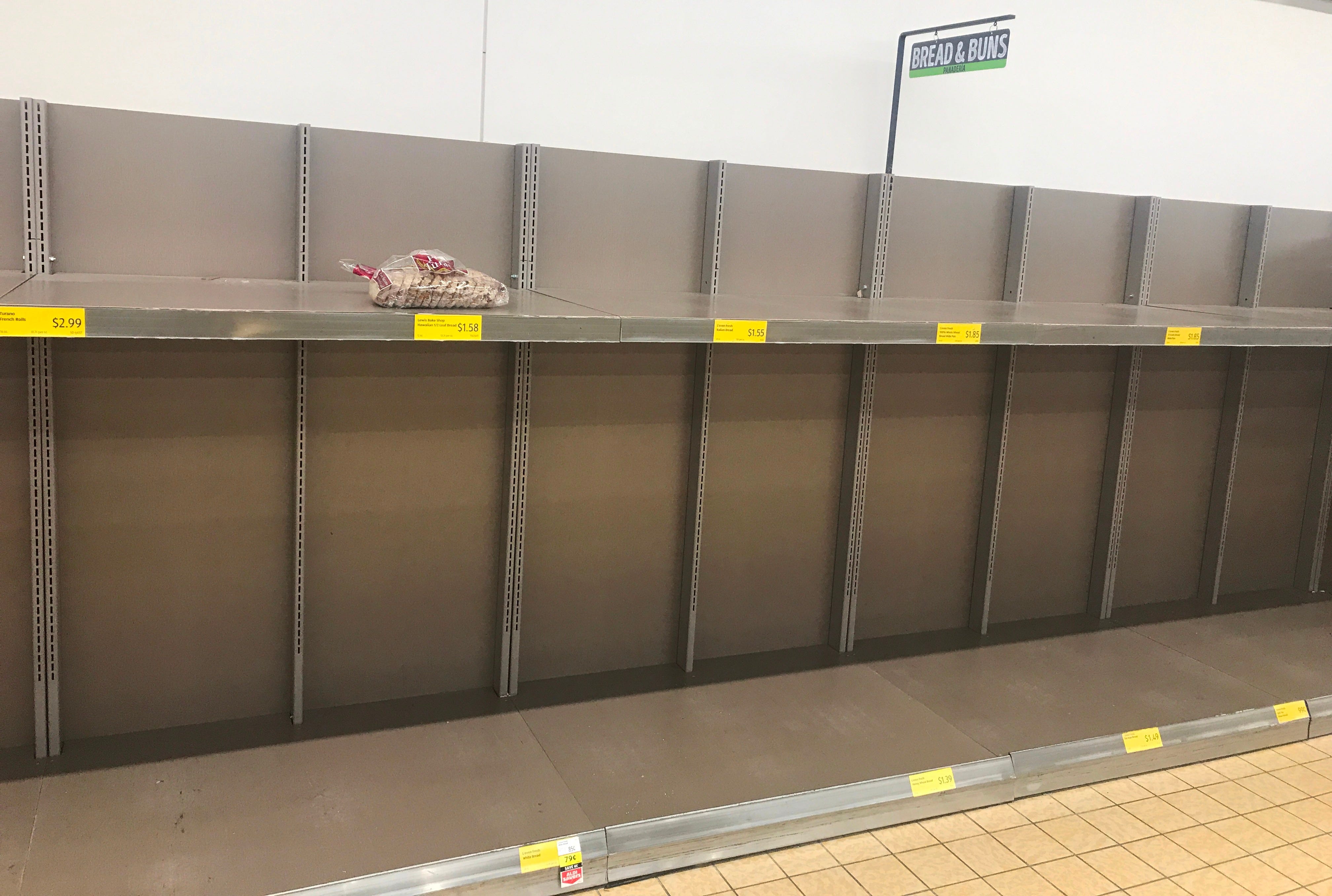 Aldi in Elgin on March 14, 2020. Aldi in Elgin on March 14, 2020.