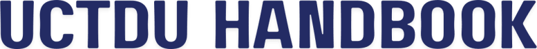 UCTDU Handbook