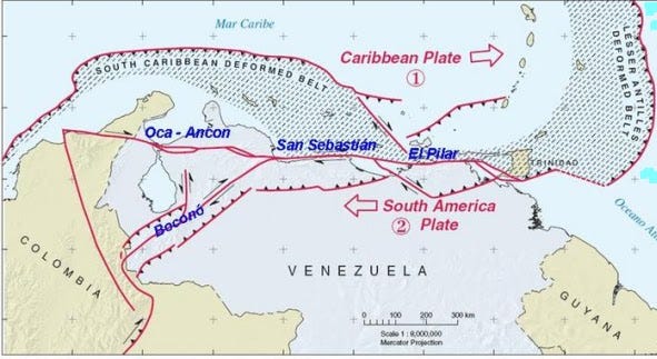 El Planeta Azul: Venezuela.Fallas Geológicas y Sísmicas