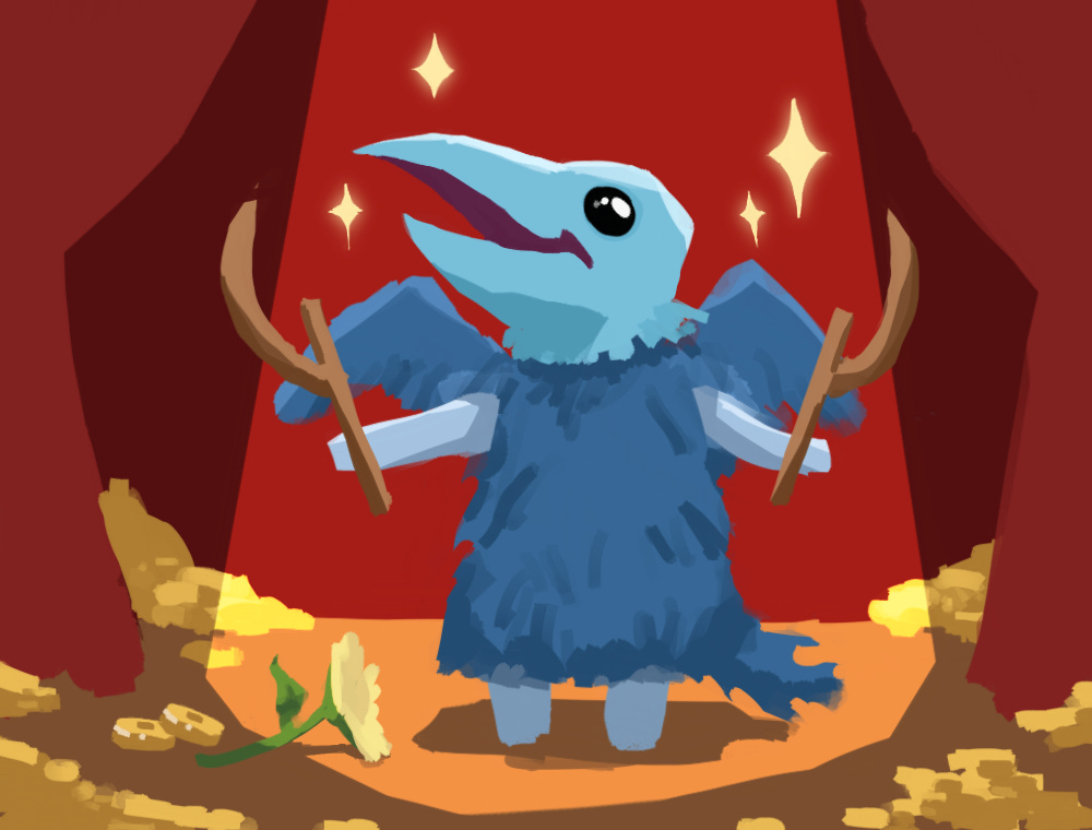 I drew the Cultist's Wish: Fame and Fortune!! : r/slaythespire