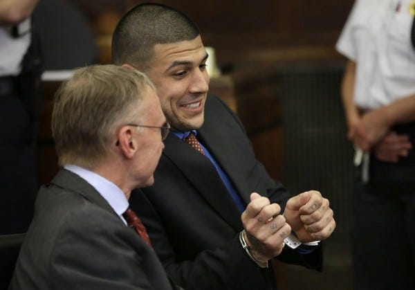 Aaron Hernandez indicted for shooting alexander bradley silencing witness