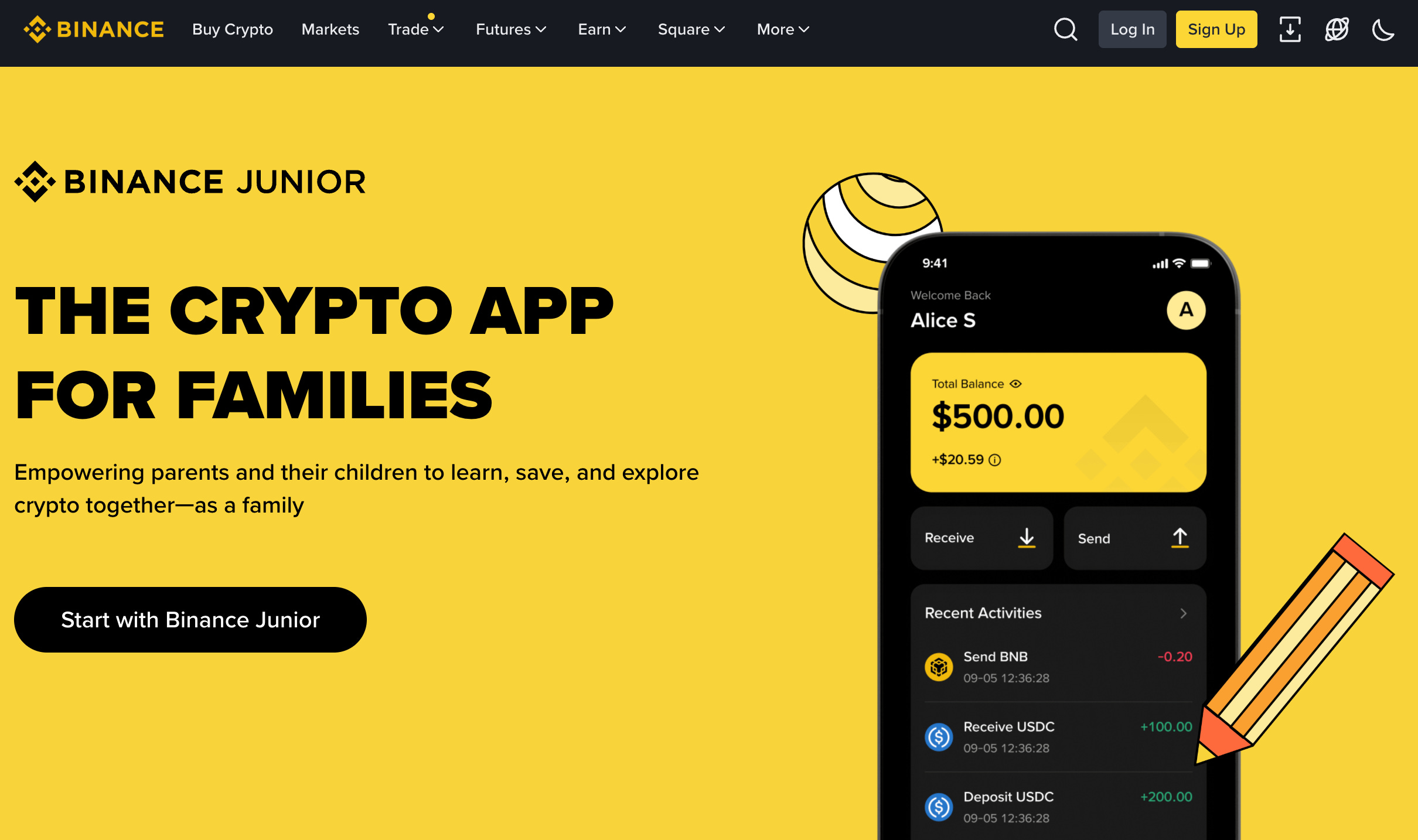 Binance Targets Kids As Young As Six For Crypto Accounts