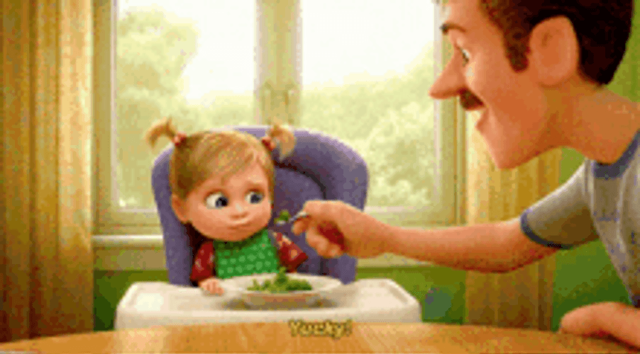 Baby Riley Throwing Broccoli GIF | GIFDB.com