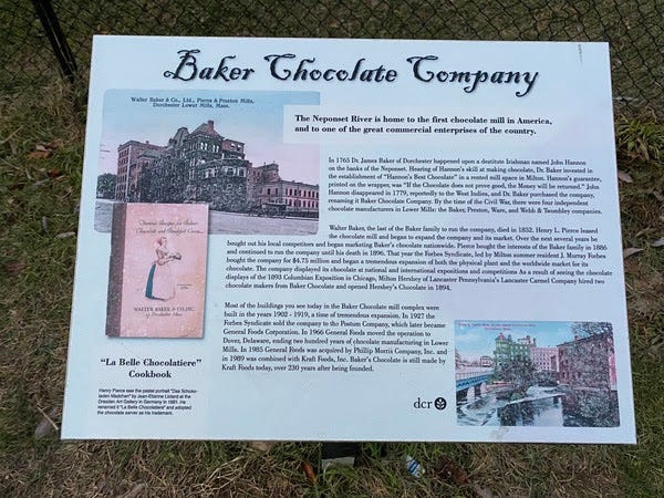 For my Miltonians: Hershey's got its start poaching chocolatier talent from Lower Mills