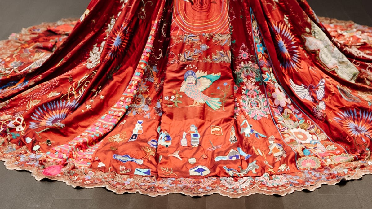 Stitching as sacrament - by Cate McQuaid - Ocean in a drop