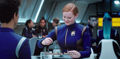 Tilly on Star Trek: Discovery - I love feeling feelings
