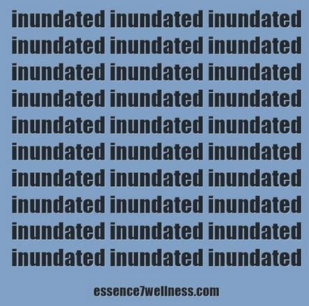 inundated 3