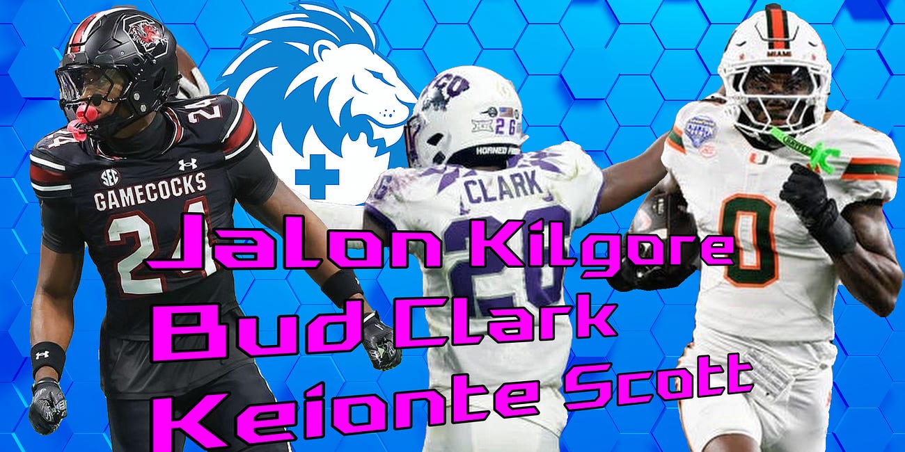 Draft 2026: Safety - Jalon Kilgore, Bud Clark, Keionte Scott