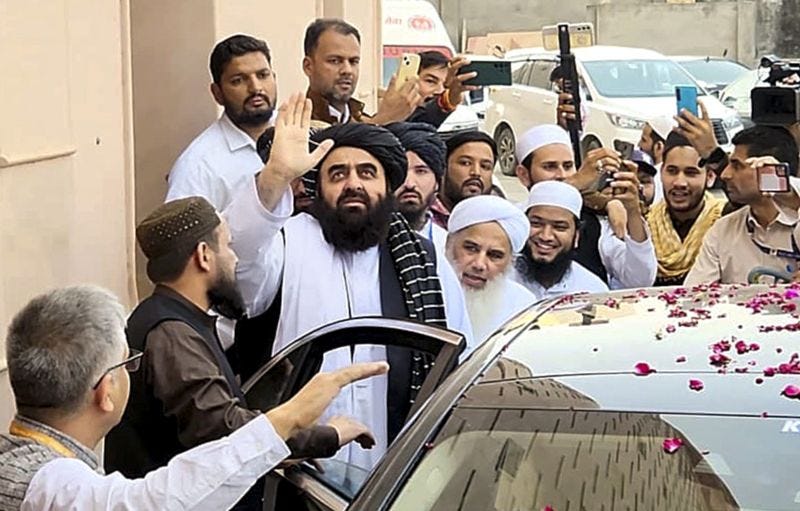 No Political Conversation': Afghan Foreign Minister's Visit to Darul Uloom  Deoband Draws Large Crowds - The Wire