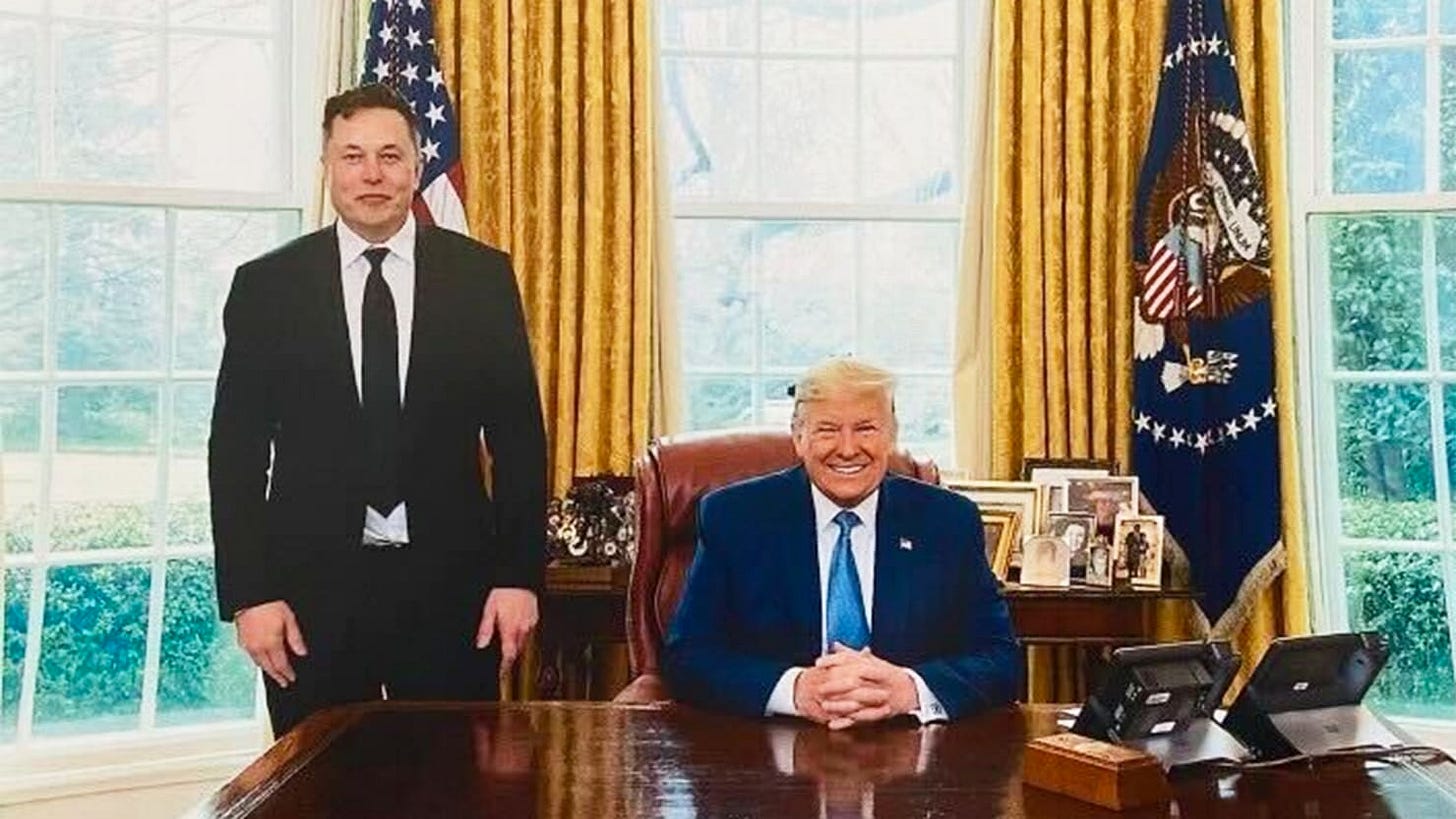 Donald Trump Says He Could Have Made Elon Musk 'Drop to His Knees' - Kignews