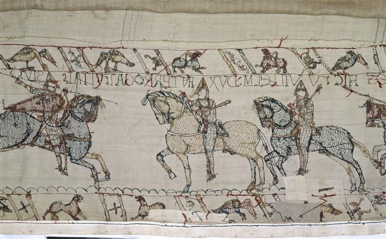 The Reverse Side of the Bayeux Tapestry The Reverse Side of the Bayeux Tapestry