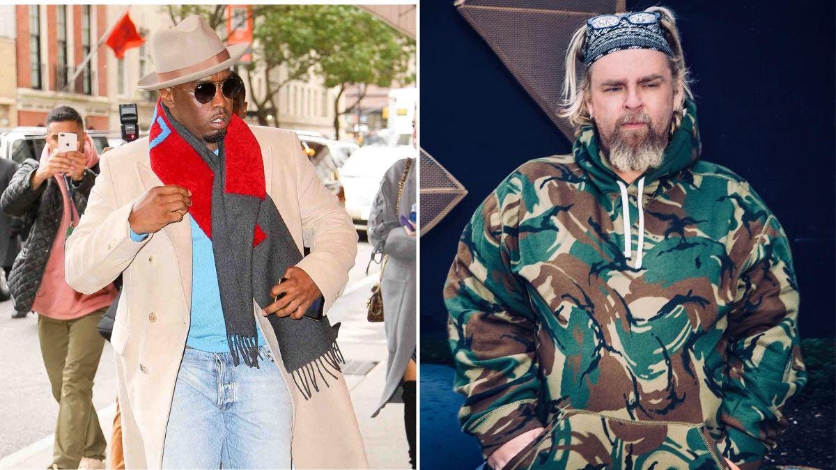 Hay has accused Sean 'Diddy' Combs of sexual assault during a business meeting. Hay has accused Sean 'Diddy' Combs of sexual assault during a business meeting.