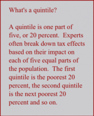 What's a quintile