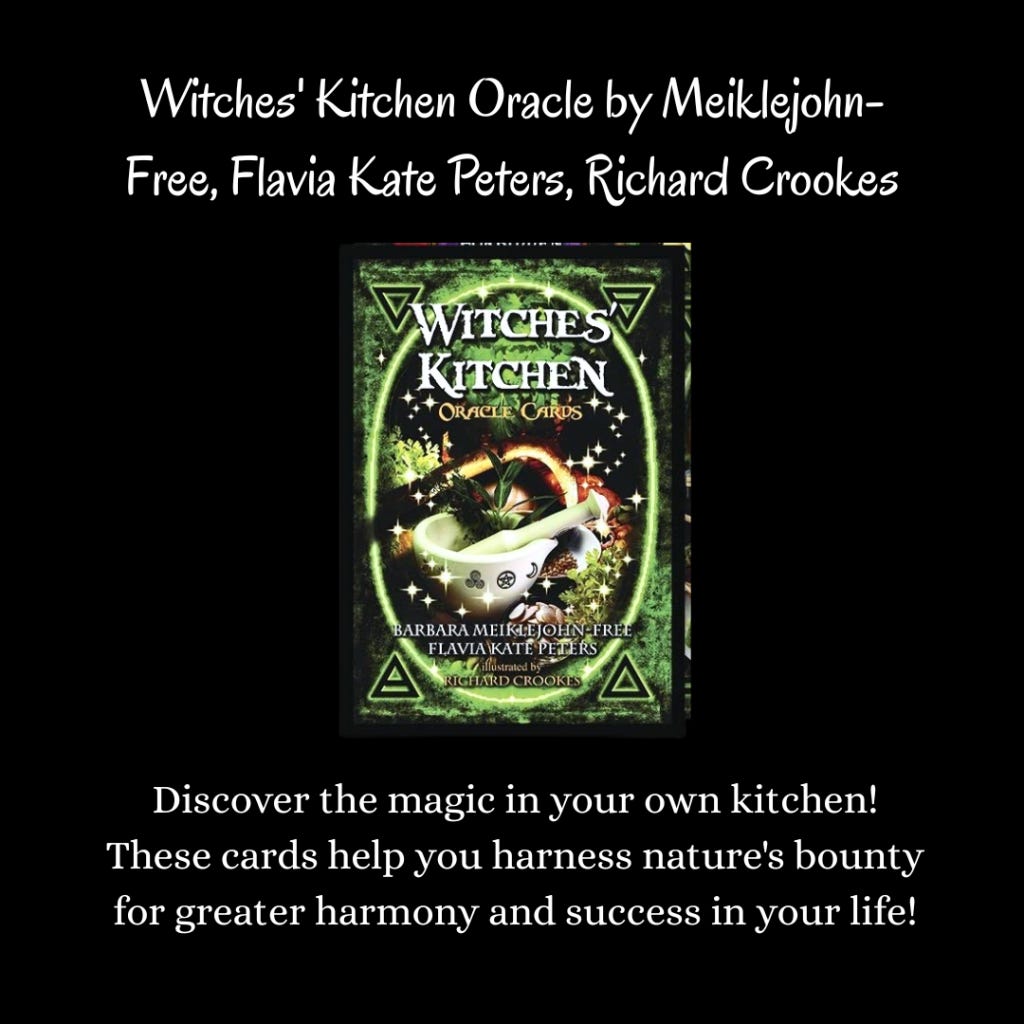 Witches' Kitchen Oracle by Meiklejohn-Free, Flavia Kate Peters, Richard Crookes Witches' Kitchen Oracle by Meiklejohn-Free, Flavia Kate Peters, Richard Crookes